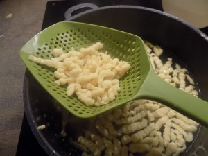 Cooked Spätzle